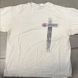 Charlotte Motor Speedway White Men's Shirt